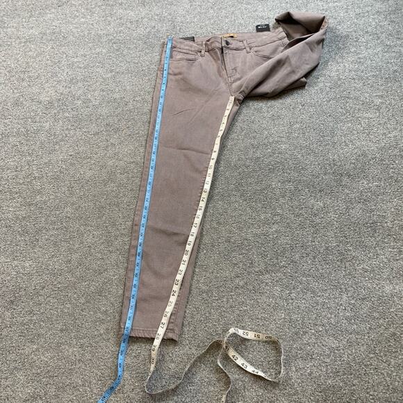 Joes Jeans Womens 30 Mauve Denim Skinny Ankle Mid Rise Stretch Zip Fly Pockets - Picture 5 of 11